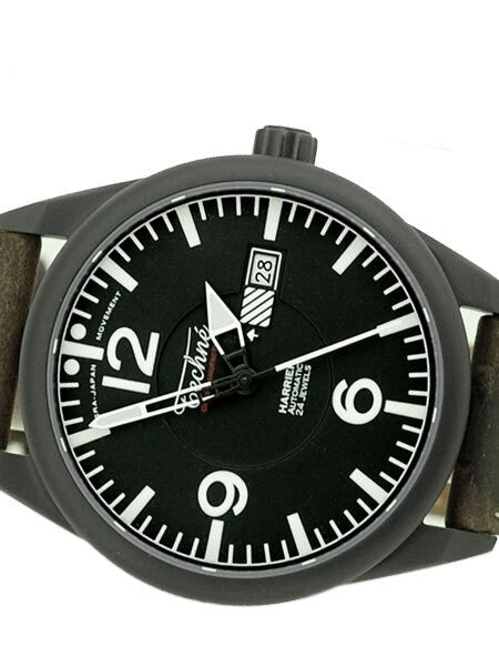 Techne Automatic 41mm Harrier Aviator Watch with Anti-Reflective Sapphire Crystal  #363.161