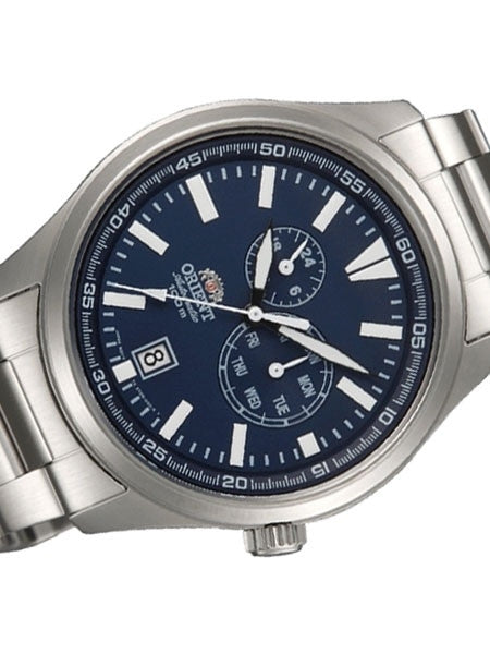 Orient 21-Jewel Automatic Field Watch with 24-Hour Sub-Dial #ET0N001D