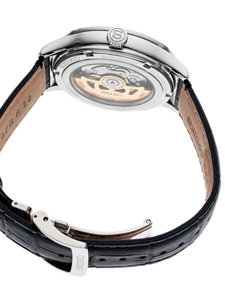 Seiko Presage Automatic Dress Watch with 41.7mm Case, and Curved Sapphire Crystal  #SRPC83