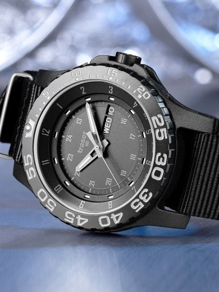 Traser Shade Military Watch with 45mm Case and Sapphire Crystal #103353