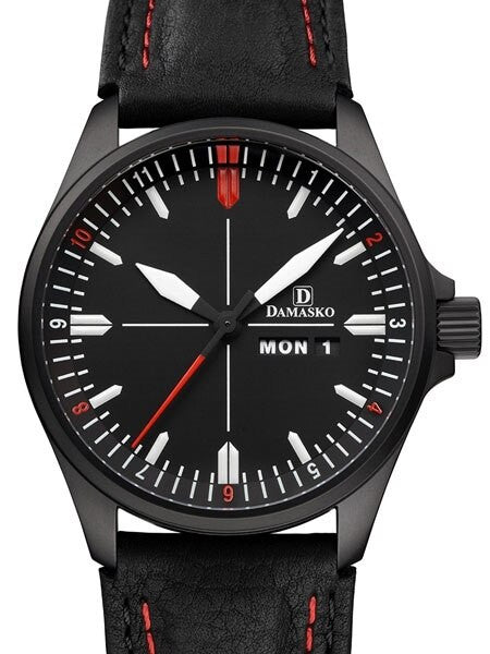 Damasko Swiss ETA Automatic with a 41.8mm Black Ion Stainless Steel Case #DA343BK