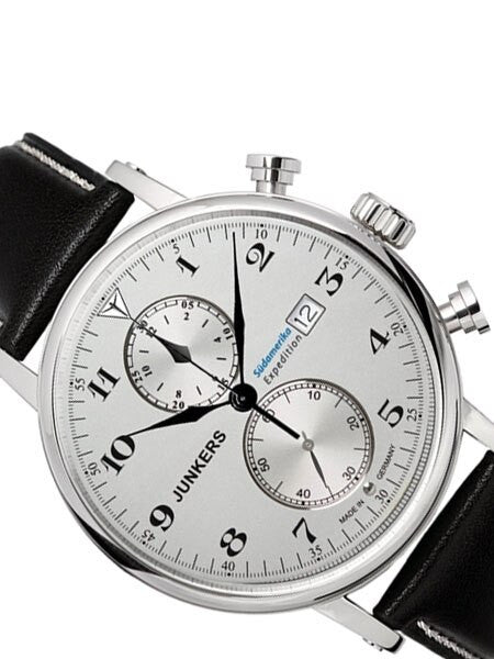 Junkers Expedition South America Quartz Chronograph with 12-Hour Totalizer #6586-1