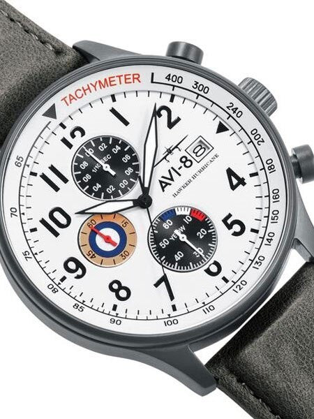 AVI-8 Hawker Hurricane Aviator Chronograph Watch #AV-4011-0B