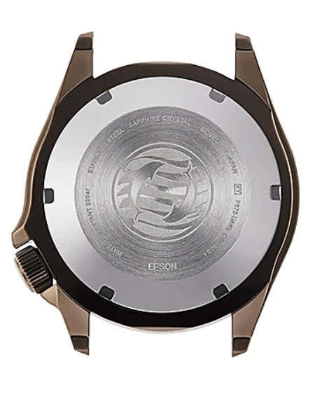 Orient Rose Goldtone Automatic Dive Watch with Sapphire Crystal #RA-AC0K04E10B