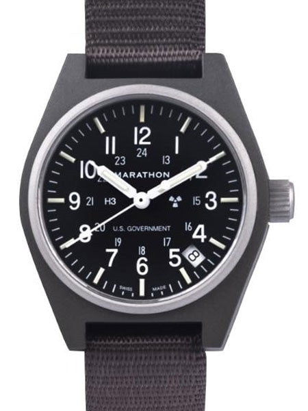 Marathon Swiss Made Quartz Military General Purpose Watch with Tritium Illumination #WW194015SG