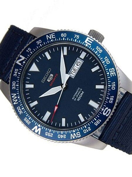 Seiko 5 Sports 24-Jewel, Automatic with Rotating Compass Bezel #SRP665J1