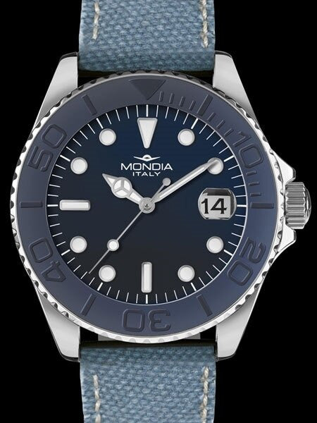 Mondia Madison Sport Quartz Watch with Blue Dial #MI764SS-01BL-CF