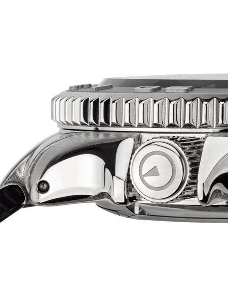 Islander Automatic Dive Watch with Bracelet, Double-Domed AR Sapphire Crystal, and Embossed Ceramic Bezel Insert #ISL-18