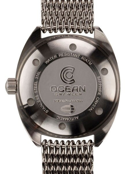 Ocean Crawler Core Diver Swiss Automatic Watch with AR Sapphire Crystal #CD-523
