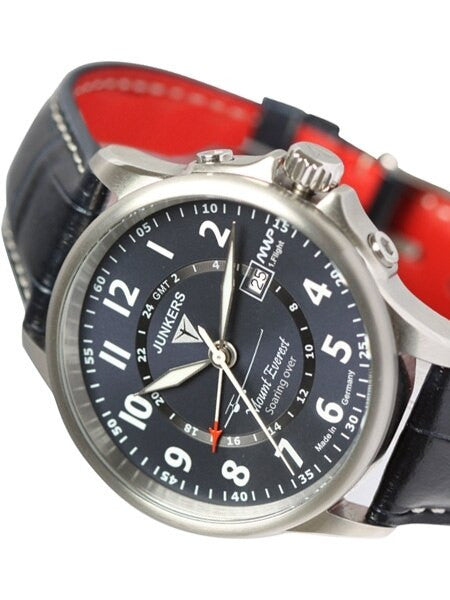 Junkers 150 Mountain Wave Project series 40mm Quartz GMT Watch