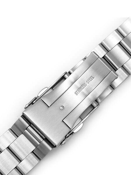 Strapcode 20mm Super-O "Boyer" watch band for SEIKO Sumo Curved End #SS201803B032