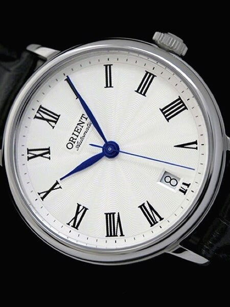 Orient Soma Automatic Dress Watch with White Dial and Stainless Steel Case #ER2K004W