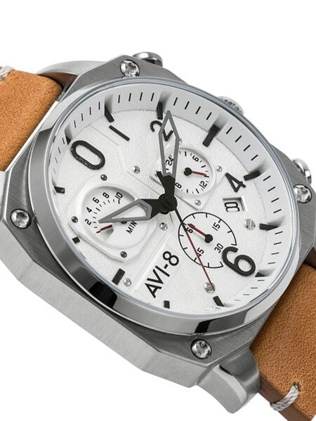 AVI-8 Hawker Hunter Retrograde Aviator Chronograph Watch #AV-4052-01