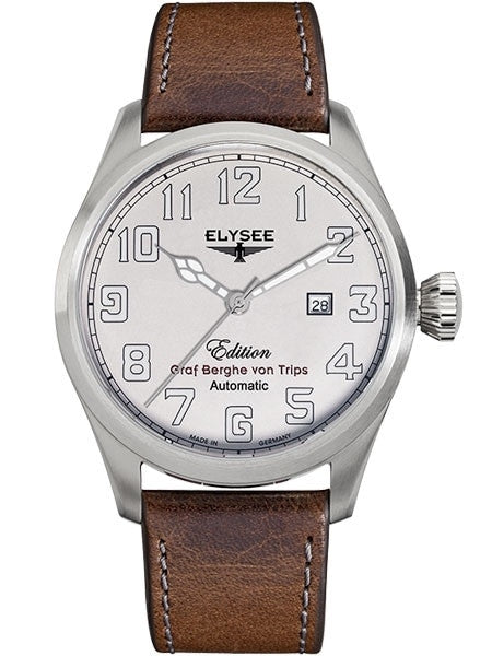 Elysee 46mm Hemmersbach Automatic Watch with Sapphire Crystal #38010