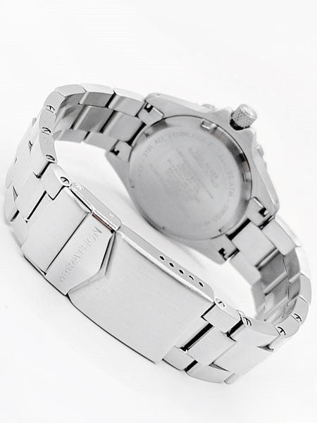 Marathon (Medium) Swiss Made, Arctic TSAR Quartz Military Divers Watch with Sapphire Crystal #WW194027Brace-NM-WD