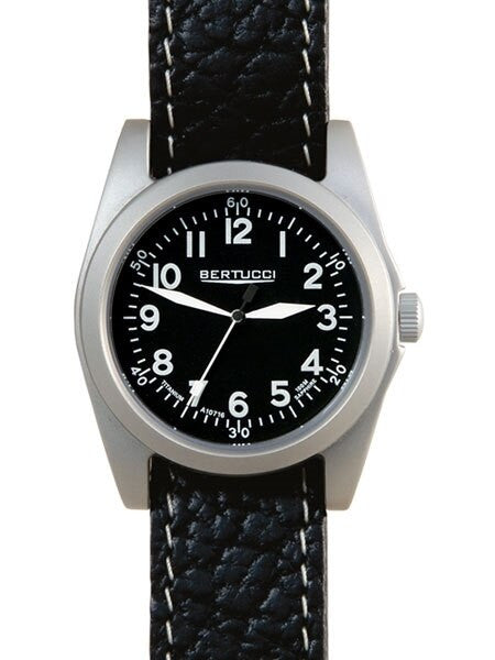 Bertucci A-3T Navigator Pilot 42mm Titanium Watch with Sapphire Crystal #13326