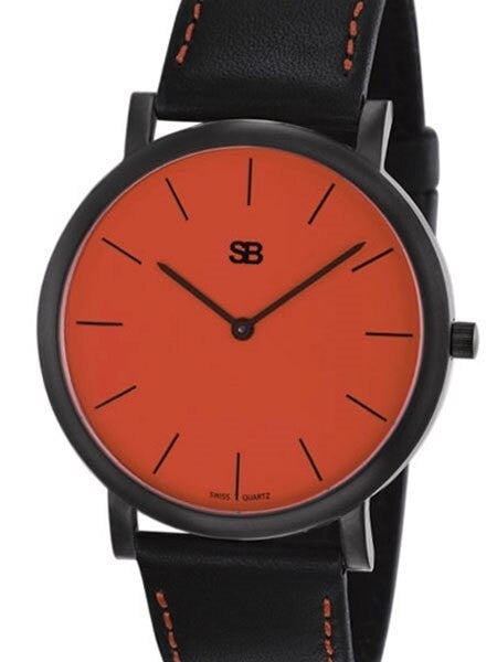 SB Ultra-Thin Swiss Quartz Dress Watch with Sapphire Crystal #SOB1008