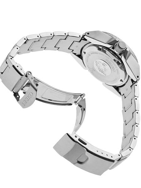 Seiko Save the Ocean Prospex Samurai Automatic Dive Watch with Stainless Steel Bracelet #SRPD23