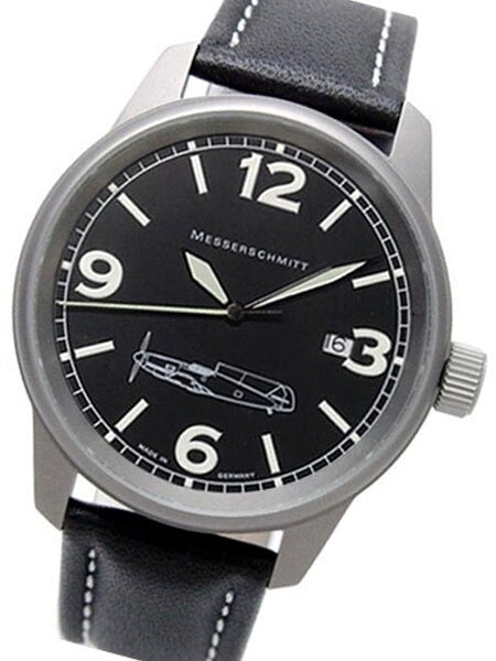 Messerschmitt 41mm Light Weight Titanium Case Pilot's Watch #ME109M