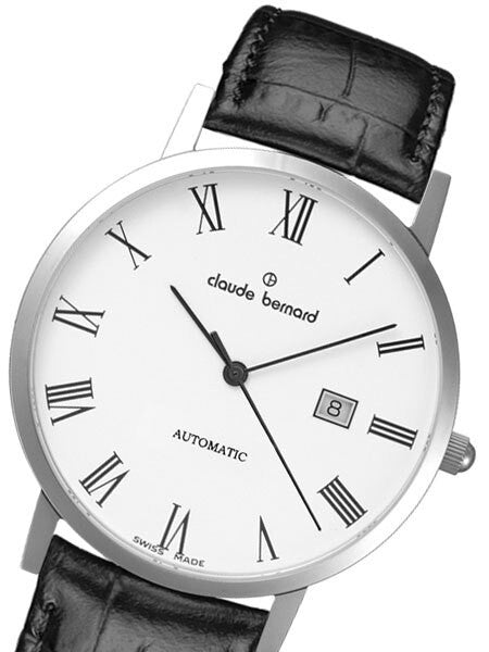 Claude Bernard Swiss Made ETA Automatic Dress Watch #80095-3-BR