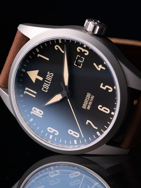 Collins Bronson Automatic Watch with 40mm Case and AR Sapphire Crystal #CWA01