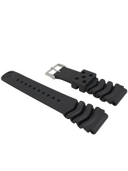 Seiko 22mm Rubber Dive Strap For Model Series SKX007 and SKX009 Watches #4FY8JZ