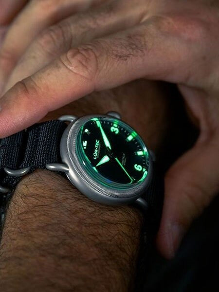 Lum-Tec Combat Field X1 Swiss Automatic Watch with Double Curved Sapphire Crystal #X1