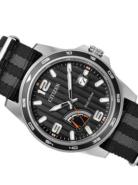 Citizen Eco-drive Sport Watch with Power Reserve Indicator #AW7030-06E