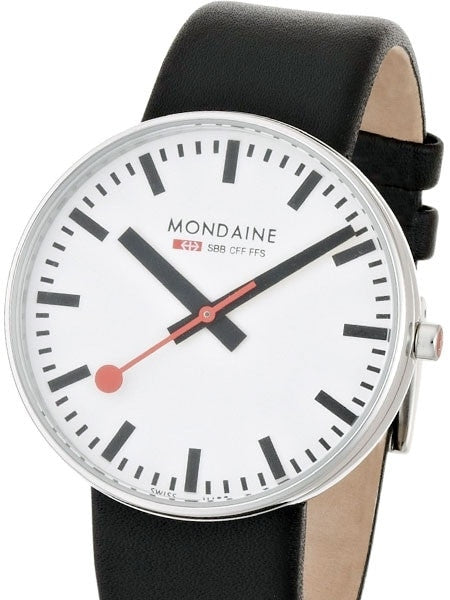 Mondaine Railways Quartz Dress Watch with 42mm Stainless Steel Case #A660-30328-11SBB