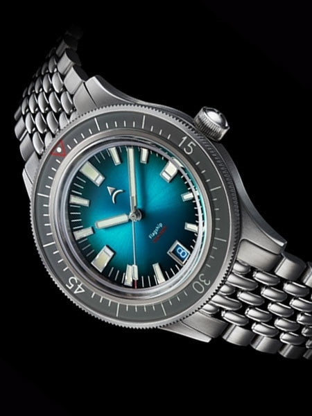Axios Flagship 40 Victory 200-Meter Automatic Dive Watch with Box AR Sapphire Crystal #AX-03
