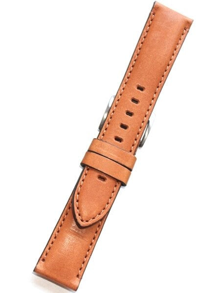 Horween Tan Calfskin Leather with Stainless Steel Buckle #INS-HOR-ESX03