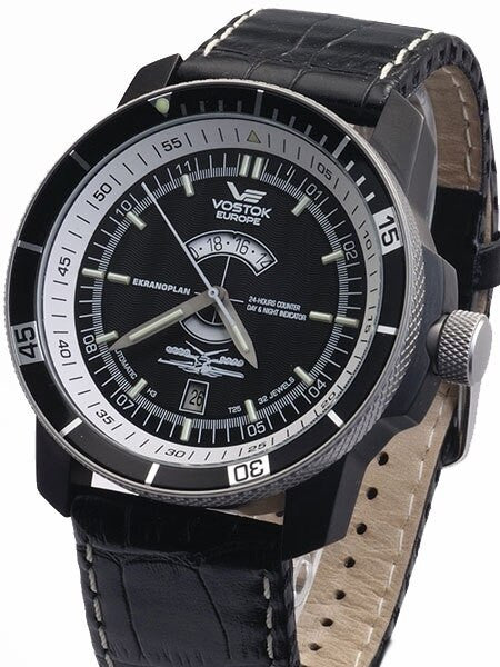 Vostok-Europe Ekranoplan Caspian Sea Monster Tritium Tube Dive Watch #5452109