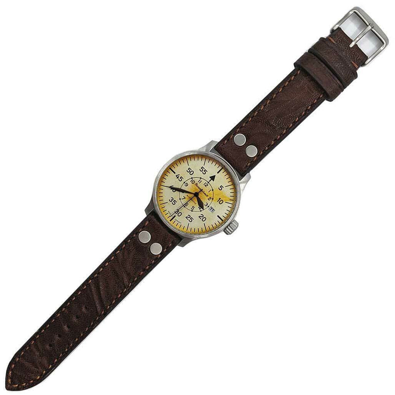 Messerschmitt Automatic Fliegeruhr Watch with Aged Patina Type-B Dial #ME-7H131A