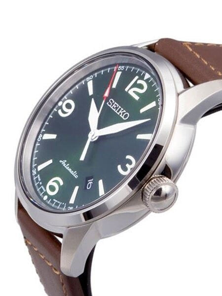 Seiko Presage Automatic Watch with 42mm Case and Green Dial #SRPB05J1