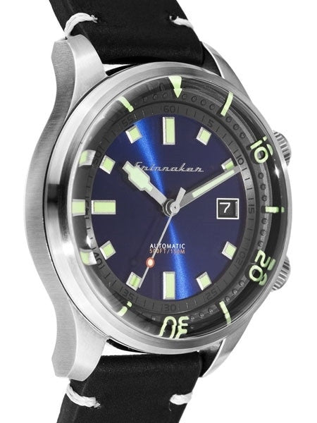 Spinnaker Bradner 42m Vintage-Style Automatic Sport Watch with a Luminous Bezel #SP-5057-03