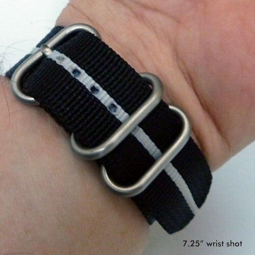 3-Ring Nylon Tactical Field Strap with Matte Finish Steel Buckle #TFS-25-SS
