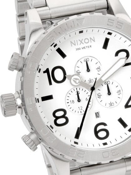 Nixon 51-30 Chrono Watch with Timer Functions and Left Side Pushers and Crown #A083-100