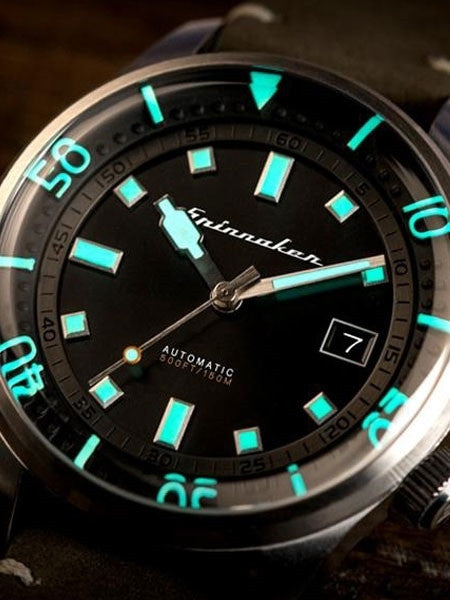 Spinnaker Bradner 42m Vintage-Style Automatic Sport Watch with a Luminous Bezel #SP-5057-02