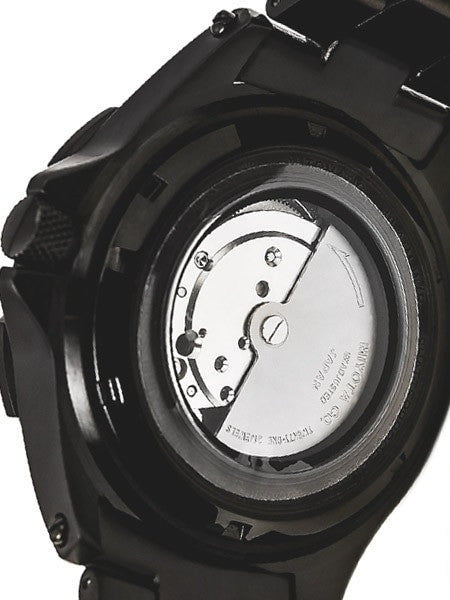 Armourlite Automatic Watch with Tritium Illumination, 45mm Black PVD Case and Bracelet #AL401