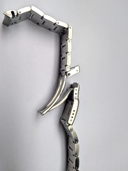 Vollmer Brushed Finish Bracelet with Deployant Clasp #17040H7 (20mm)