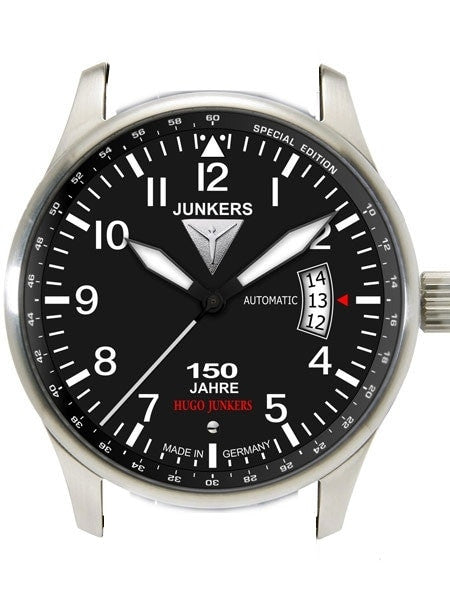 Scratch and Dent - Junkers 150 Years Hugo Junkers Anniversary Automatic Watch with Open Date #6664-2