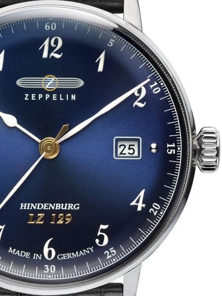 Graf Zeppelin LZ129 Hindenburg Series Swiss Quartz Dress Watch #7046-3