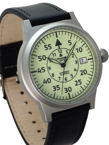Aeromatic 1912 Automatic Aviator's Watch with Luminous Dial #A1322X