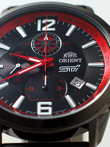 Orient STI Limited Edition Racing Inspired Chronograph with Gun Metal IP Case #TT0Z002B