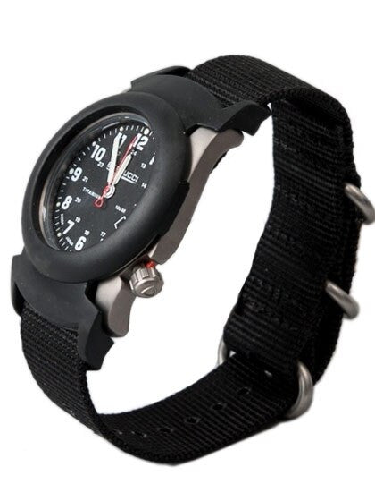 Bertucci A-2T Black Dial Titanium Watch with a Pro-Guard Case Cover #12059