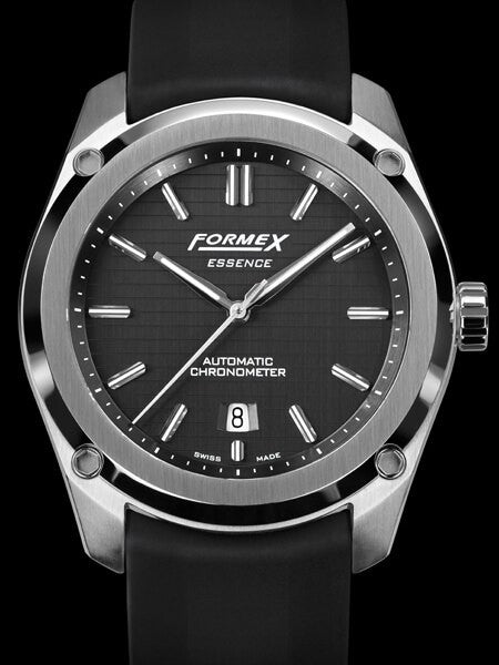 Formex Essence Swiss Automatic Chronometer with Black Dial #0330.1.6321.713