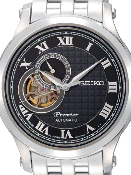 Seiko Premier Open Heart, Hand Windable Automatic Watch #SSA023J1