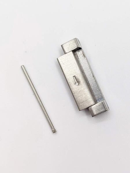 STAIB Polished Mesh Bracelet Sizing Link #STEEL-2792-22-P (22mm)