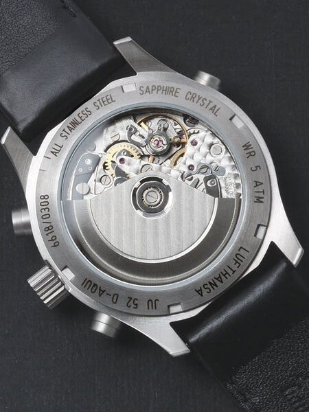 Junkers Iron Annie Valjoux 7753 Automatic Chronograph Watch with Sapphire Crystal #6618-1
