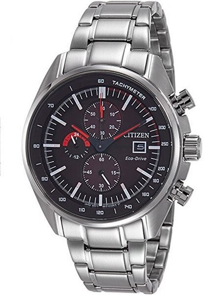 Citizen Eco-drive Chronograph Watch with Stainless Steel Bracelet # CA0590-58E